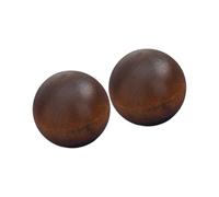 Lot de 2 bouteilles de parfum en bois avec bouchons de rechange, arôme en bois naturel, récipient de parfum décoratif