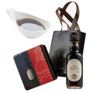 Lot de 2 Bouteilles de Vinaigre Noir du Shanxi, 50 Ml Chacune, Vinaigre de Riz Fermenté Naturellement et Vieilli Pendant 3 Ans, Selon un Procédé Artisanal Traditionnel Chinois Ancestral