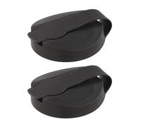 Lot de 2 bouteilles de vinaigrette Good Seasons en plastique de rechange - Couvercles pour sceller et conserver la fraîcheur - Compatible avec les bouteilles Cruet