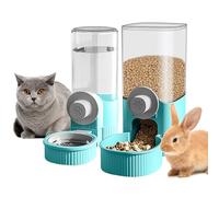 Lot de 2 bouteilles d'eau pour lapins - 520 ml - Distributeur automatique d'eau pour lapins - 1200 ml