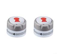 Lot de 2 boutons de barbecue robustes pour Weber 400 600 | Convient à partir de 2012, lot de 2 pour 400, lot de 3 pour 600, ajustement précis, contrôle facile de la température