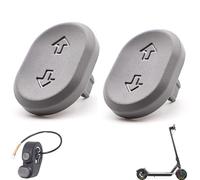 Lot de 2 boutons de clignotant pour scooter Ninebot F2/F2 Plus/F2 Pro/E2 PRO/MAX G2 - Bouton de rechange - Accessoire de scooter