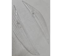 Lot de 2 boutons de clignotants avant transparents compatibles avec Piaggio ZIP 50 CC