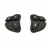 Lot de 2 boutons de commande audio ABS pour Alfa Romeo 147 156 166 GT, remplacement direct pour interrupteur de volant multifonction défectueux, montage facile, noir