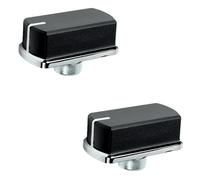 Lot de 2 boutons de commande pour plaque de cuisson et four compatible avec Belling - Référence 083240900