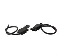 Lot de 2 boutons de déclenchement pour torche TIG et plasma, haute sensibilité pour le contrôle du commutateur, construction en plastique robuste,