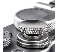 Lot de 2 Boutons de déclenchement Souples en cuivre Pur Haut de Gamme, Argenté