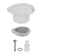 Lot de 2 boutons de douche pour robinets de type 96797 - Construction en plastique avec finition brillante pour salle de bain moderne