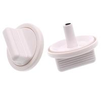 Lot de 2 boutons de minuterie WE01X10160 pour lave-linge, sèche-linge - Remplace AP3207448, PS755794, 943810, WE01X10160, WE01X10069