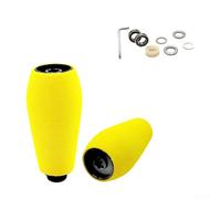 Lot de 2 boutons de moulinet de pêche pour poignée EVA DRT MK1 pour Daiwa Tatula pour Metanium pour Curado Baitcasting Pièces Or Violet Rouge Argent Gris Noir