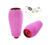 Lot de 2 boutons de moulinet en EVA pour moulinet Daiwa style DRT, bras à bascule modifié pour gros poissons CQ200 Spider 300 (rouge)