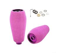 Lot de 2 boutons de moulinet en EVA pour moulinet Daiwa style DRT, bras à bascule modifié pour gros poissons CQ200 Spider 300 (violet)