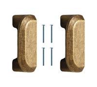 Lot de 2 boutons de placard robustes en bronze antique pour ajouter un charme élégant à différents styles de décoration d'intérieur et de tiroir de chambre à coucher