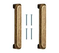 Lot de 2 boutons de placard robustes en bronze antique pour ajouter un charme élégant à différents styles de décoration d'intérieur et poignées d'armoires vintage