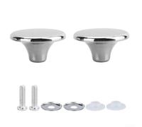 Lot de 2 boutons de poignée de couvercle en acier inoxydable pour cocotte - Conçu pour une utilisation à haute température - Passe au lave-vaisselle