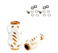 Lot de 2 boutons de poignée de moulinet pour DAIWA pour série S FiFor Shing Reel For S Baitca pour Sting pour type de tambour PM modifié Grip Pill en alliage d'aluminium CNC (2 ensembles)