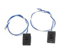 Lot de 2 boutons de poignée inductive pour porte extérieure avant Hyundai pour Santa Fe 2013-2017, numéro de pièce OEM 826512W710 826612W710, plastique