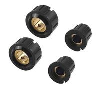 Lot de 2 boutons de potentiomètre de rechange pour guitare - Contrôle du volume - Boutons rotatifs - Arbre moleté - Trou d'amplificateur - Accessoires d'instruments électroniques