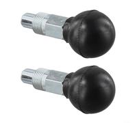 Lot de 2 boutons de réglage de vélo d'appartement avec poignée à ressort pour remplacement d'équipement de fitness Filetage 12 x 1 0 mm Convient pour plusieurs machines