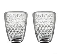 Lot de 2 boutons de sortie de climatisation avant compatibles avec les séries 3 G28 2025 2026 et 4 séries G22 G23 G26 2024 2025 en plastique argenté pour intérieur de voiture