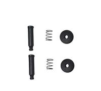 Lot de 2 boutons de verrouillage de meuleuse avec ressort et broche pour meuleuse d'angle Bosch GWS6-100, kit de réparation en plastique