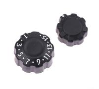 Lot de 2 boutons de volume pour autoradio PD780 PD580 Noir
