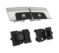 Lot de 2 boutons d'interrupteur de fenêtre électrique avec support pour Ferrari 458 488, côté gauche et droit de rechange pour commande intérieure