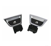 Lot de 2 boutons d'interrupteur de vitre électrique OEM 309096 de remplacement pour Ferrari pour California T 2015 à 2018 Matériau ABS