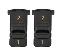 Lot de 2 boutons d'interrupteur N397466 en plastique pour perceuse sans fil DCD791B DCD796D2 DCD797D2 Noir
