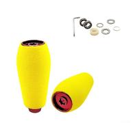 Lot de 2 boutons pour moulinets DRT MK1 Daiwa Baitcasting conçus pour s'adapter aux modèles TATULA et ANTARES Exence (rouge)