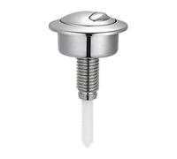 Lot de 2 boutons poussoirs rechange for chasse d'eau toilettes, design à double fermée, bouton poussoir for Pour Réservoir d'Eau