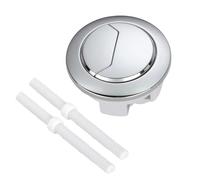Lot de 2 boutons poussoirs ronds for toilettes, double bouton poussoir for chasse d'eau pour Toilettes(38mm)
