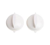 Lot de 2 boutons rotatifs pour micro-ondes - Minuterie en plastique - Commutateur de contrôle universel - Découpe de carte