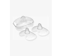 Mam Bout De Sein Silicone En Boîte De Stérilisation Transparent Lot De 2