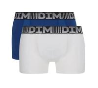 Dim Boxer homme 3D Flex Air Coton Respirabilité Pack x2 Multicolore