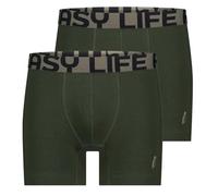 Lot de 2 Boxers Alca pour Hommes. Le caleçon Parfaitement ajusté pour Un accommoder Un Ventre Plus Grand. L, 1XL,2XL,3XL,4XL,5XL