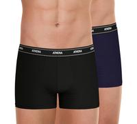 Lot de 2 boxers homme Duo Essentiel Athena bleu en coton S