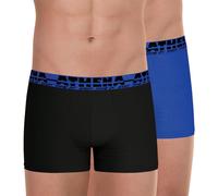 Lot de 2 boxers homme Easy Sport Athena bleu en coton L