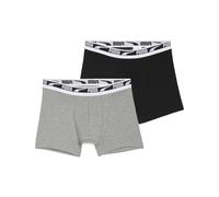 Lot de 2 boxers PUMA Homme, Vêtements, Middle Grey Melange/Noir, 6 6