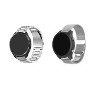 Lot de 2 bracelets compatibles avec Polar Grit X/Grit X Pro - 22 mm - Maille tissée - Bracelet de rechange en acier inoxydable