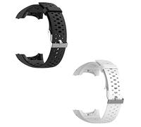 Lot de 2 bracelets compatibles avec Polar M430 / M400 Bracelets de sport étanches en silicone pour bracelet de montre Polar M430 / M400
