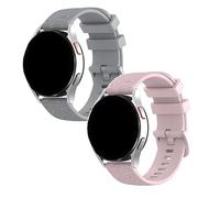 Lot de 2 bracelets compatibles avec Polar Pacer Pro - Bracelet de rechange étanche en silicone pour montre Polar Pacer Pro