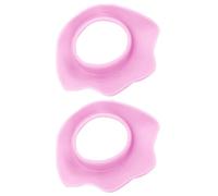 Lot de 2 bracelets de lavage du visage pour femme - Bracelets de lavage du visage - Bandes élastiques imperméables pour le maquillage