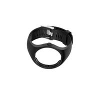 Lot de 2 bracelets de rechange en gel de silicone pour montre connectée Polar M200, noir