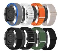 Lot de 2 bracelets Trail Loop en nylon - Compatible avec Apple Watch Ultra 2/Ultra 49 mm, 46 mm, 45 mm, 44 mm, textile tressé, pour le sport, en textile extensible, avec iWatch Ultra 2, Ultra Series