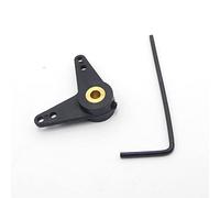 Lot De 2 Bras De Servomoteur En Nylon, Klaxon, Bras De Direction, Extrémité De Liaison, Tige De Traction, Embout De Tige De Traction For Arbre De 3 Mm, Bateau RC, Marine(2PCS L-shaped arm)