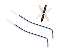 Lot de 2 bras de trémolo avec filetage de 5 mm pour Fender MIM Stratocaster électrique