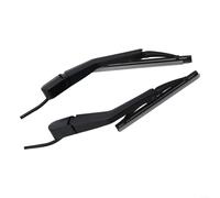 Lot de 2 bras d'essuie-glace avant gauche et droit pour Mercedes-Benz W126 (modèles 1981-1991), numéros OEM A1268204544 & A1268204644, plastique noir