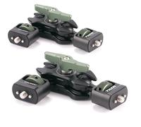 Lot de 2 bras magiques TILTA avec points de montage 6,35 mm à 20, bras articulés magiques universels pour moniteur, viseur électronique, caméra, microphones légers TA-MAA