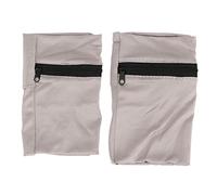 Lot de 2 brassards de téléphone pour la Marche, la Course, Le Sport, l'exercice et Le Jogging (Light Gray)